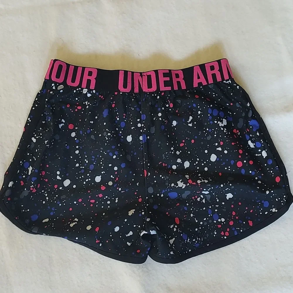 Under Armour girls short running shorts